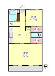 東ノ岡マンションの物件間取画像